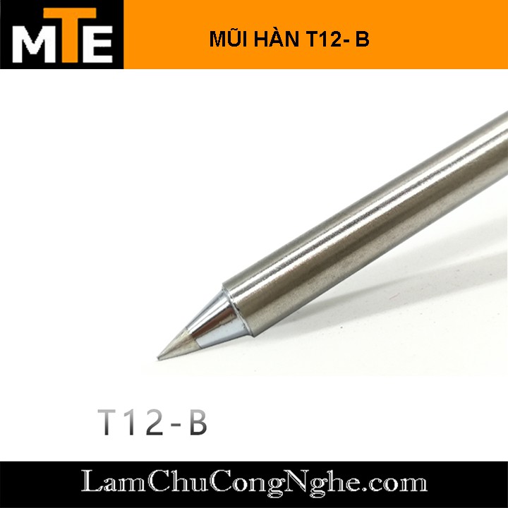 Mũi hàn nhọn, TIP hàn Quicko T12-B 75W sử dụng cho trạm hàn T12