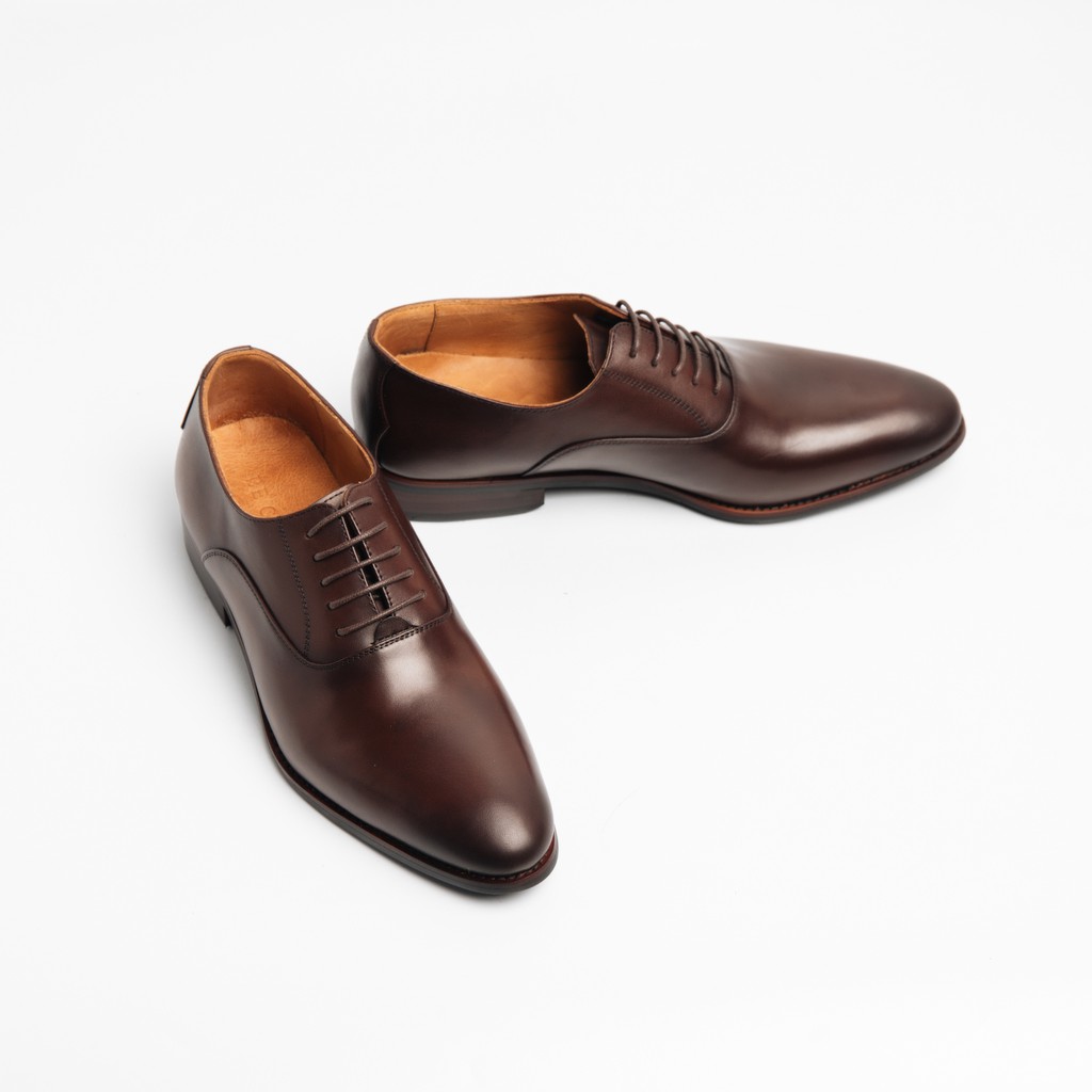 [Mã LT200 giảm 200K đơn 699K] Giày Tây Cao Cấp Classic Oxfords - Da Bò Ý Lót Trong Da Bò Mộc - Thương hiệu Be Classy