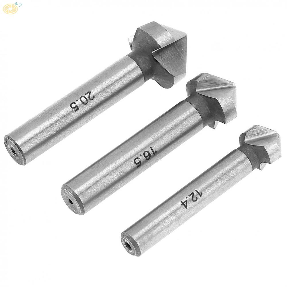 Set 6 mũi khoan bằng chất liệu thép gió CNC dành cho máy phay / máy cắt chuyên dụng