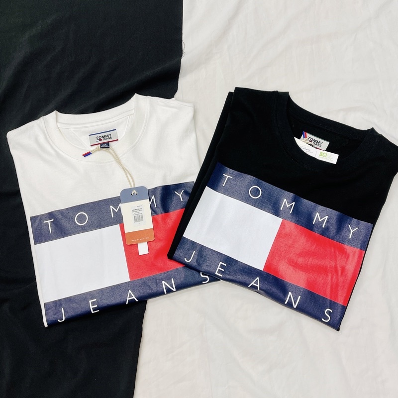 [CHÍNH HÃNG] ÁO THUN TOMMY HILFIGER CỔ TRÒN - UNISEX NAM NỮ - HÀNG CÓ SẴN