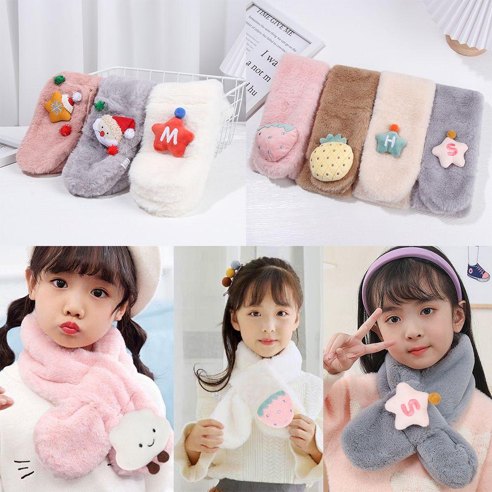 Khăn Choàng Cổ Giữ Ấm Kiểu Dáng Dễ Thương Cho Bé