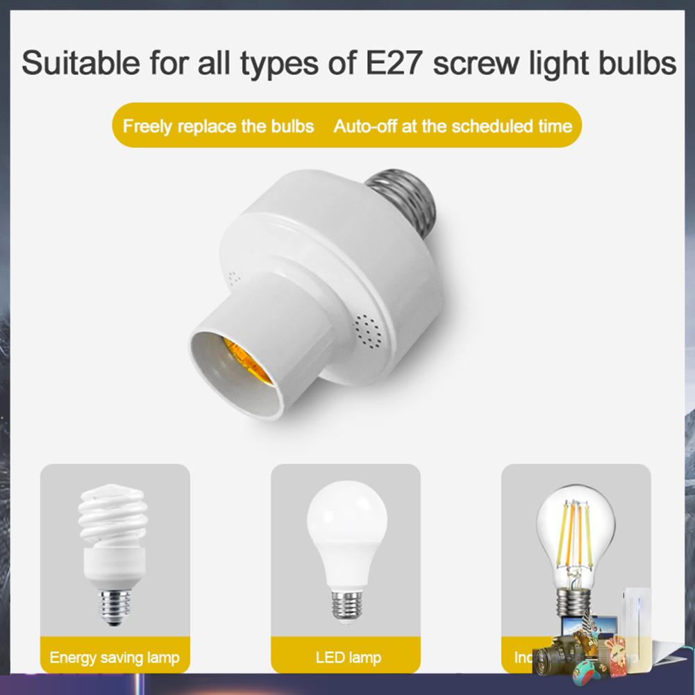 Đuôi bóng đèn thông minh E27 kết nối Bluetooth