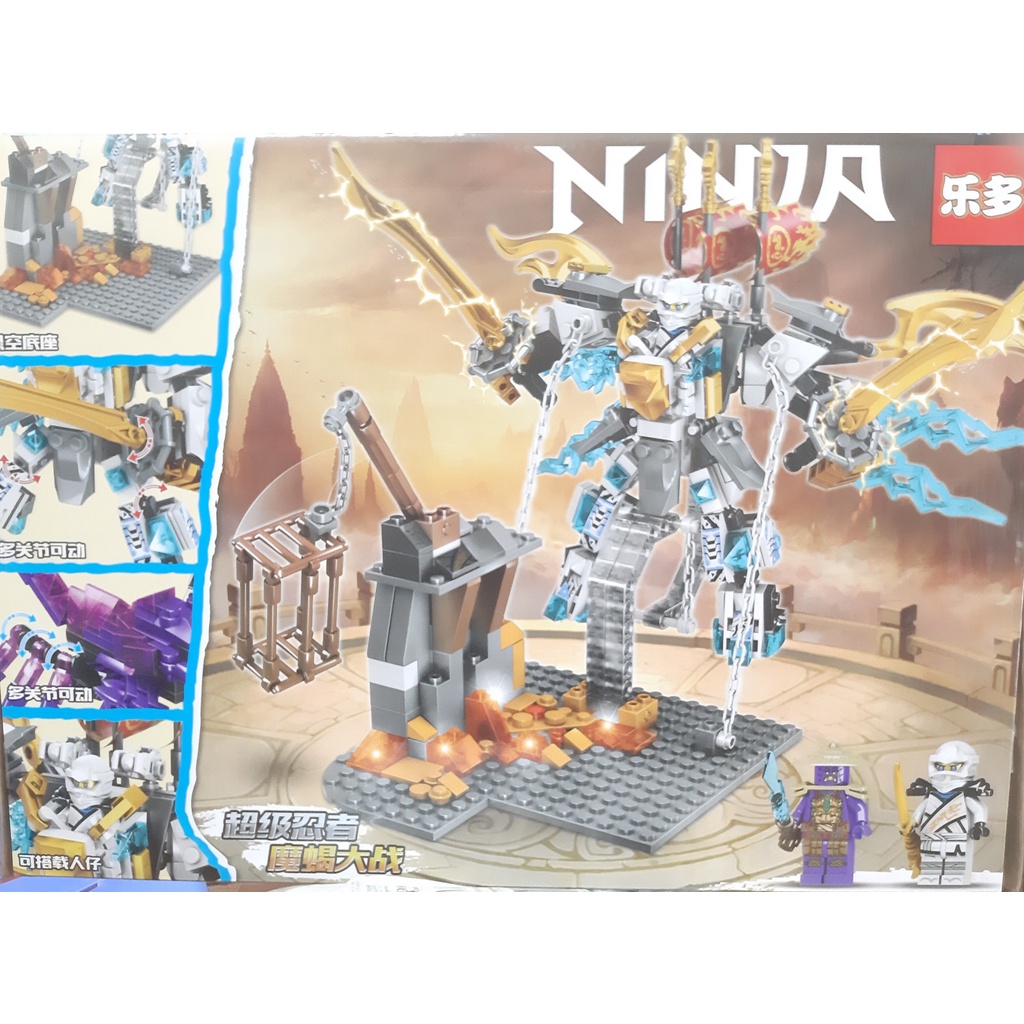 Bộ đồ chơi phát triển trí thông minh cho trẻ trên 3 tuổi- lego ninja siêu nhân 511 mảnh, hàng cực đẹp