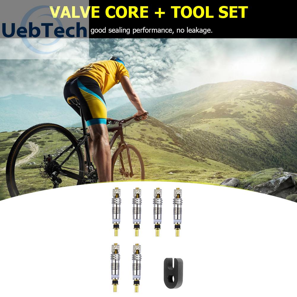 Set 2/6/12 Lõi Van Xe Đạp Kèm Dụng Cụ Tháo Gỡ