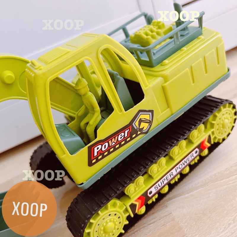 Đồ chơi! Xe cẩu múc bản 29cm contrucs -2022-161