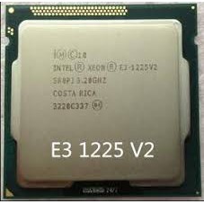 CPU Intel Xeon E3 1225v2 mạnh tương đương I5 3570K - 8M Cache Upto 3.6 GHz 4 nhân 4 luồng Soket 1155 có hỗ trợ vga on