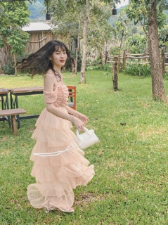Set đầm nude ảnh thật tự chụp