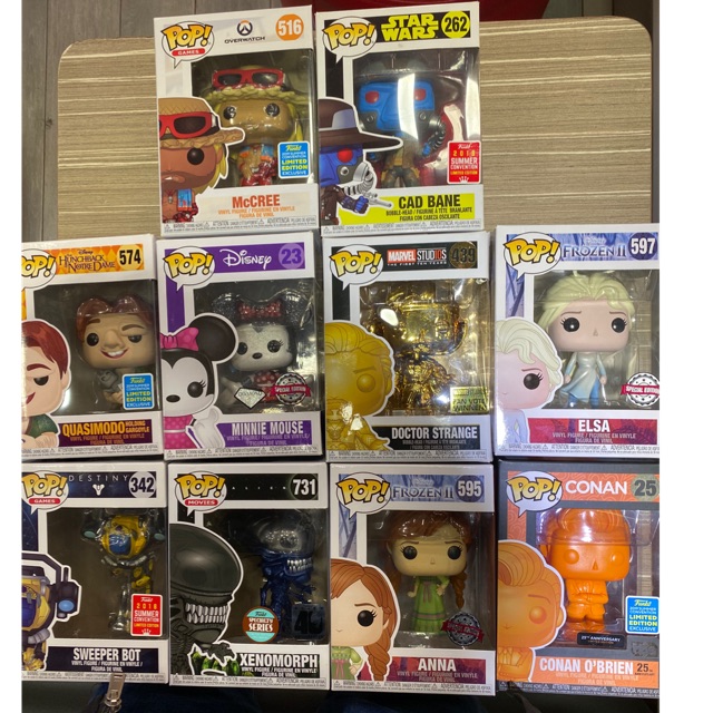 Mô hình Funko pop real, new, fullbox
