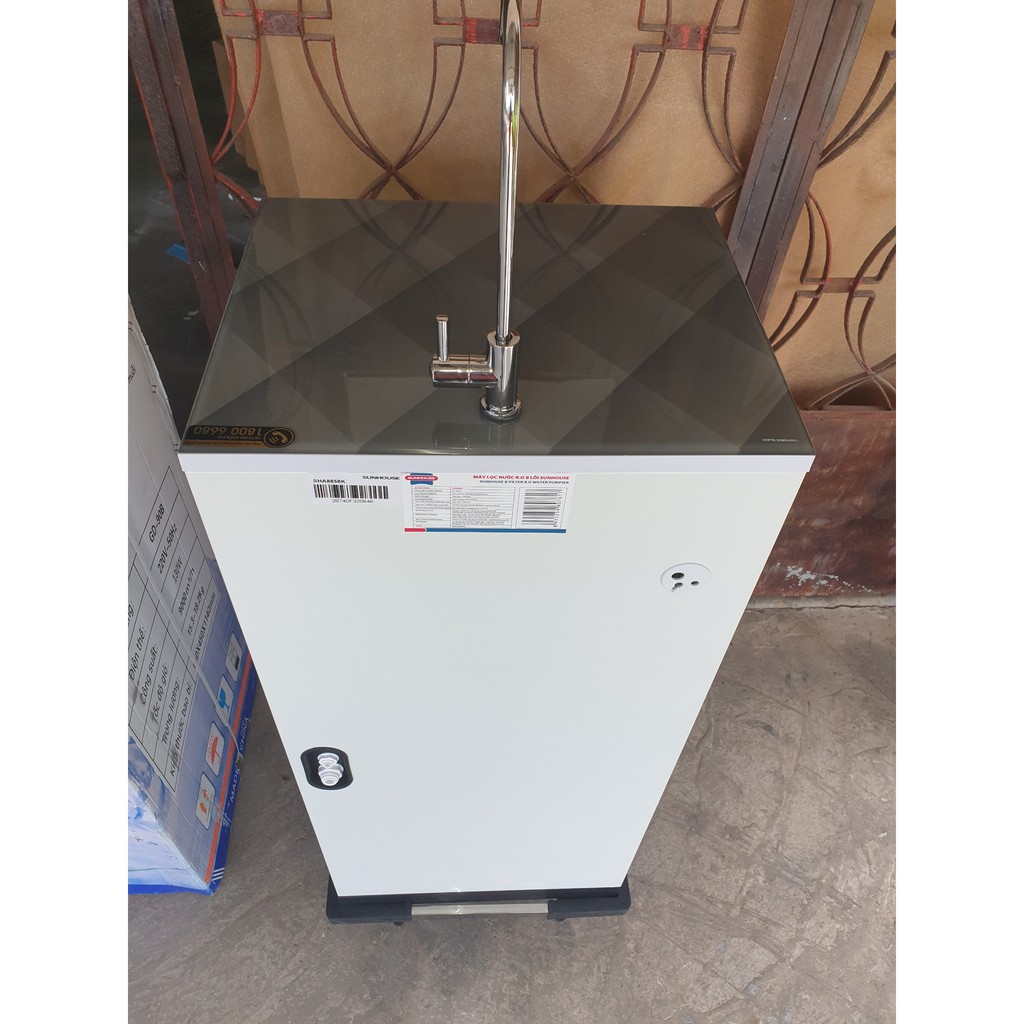 Máy lọc nước Sunhouse 8 lõi, máy lọc nước RO cao cấp - SHA8858K | BigBuy360 - bigbuy360.vn