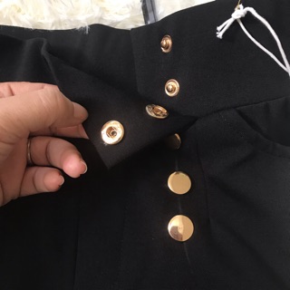 Quần legging Hàn đính khuy