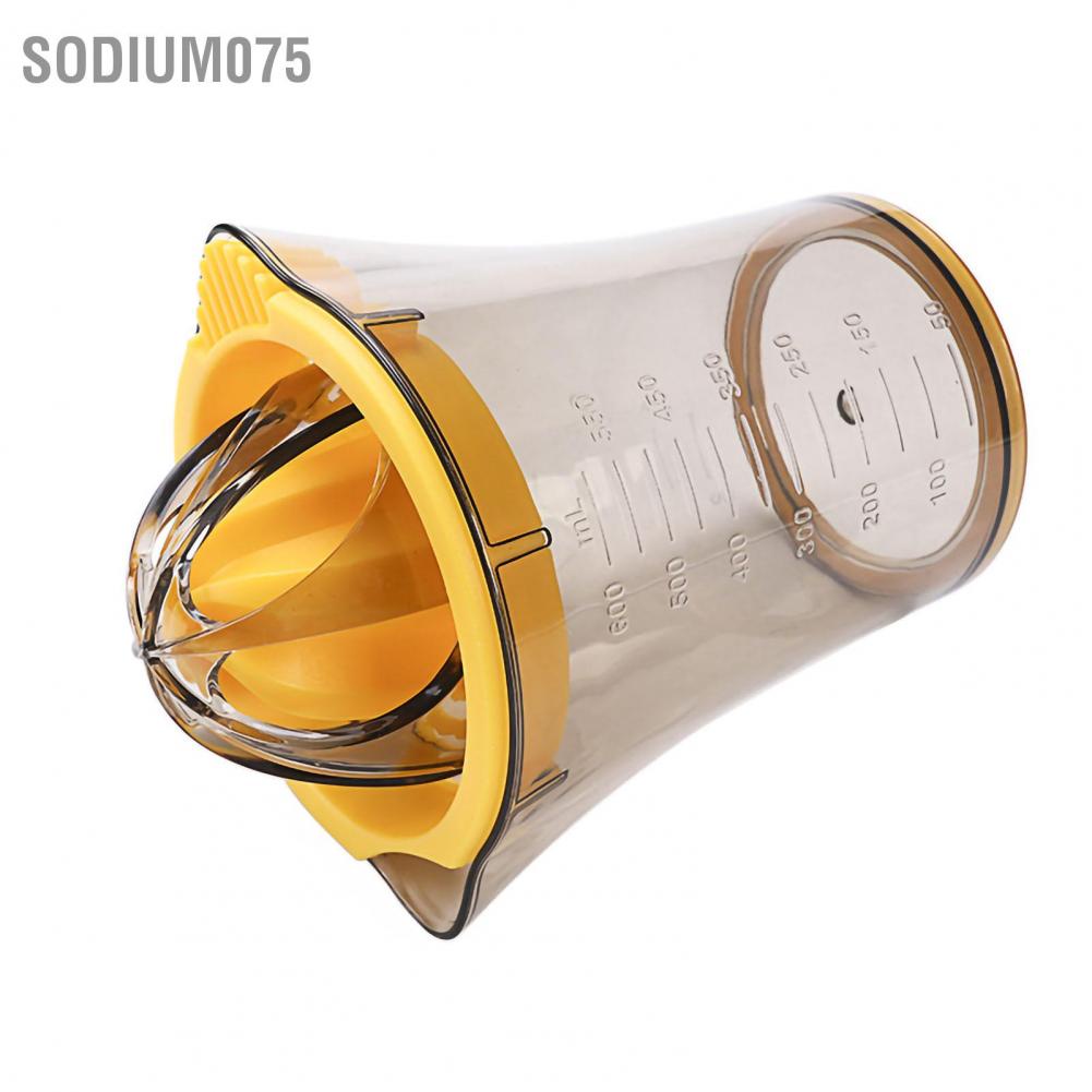 Sodium075 Máy ép trái cây có múi Thực phẩm Cấp độ an toàn Tiết kiệm nhựa Hoạt động tiết Nỗ lực cầm tay được sử dụng rộng rãi cho các loại