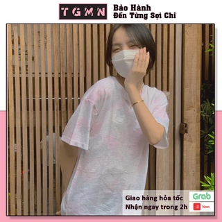 Áo thun loang nam nữ tay lỡ cao cấp unisex tgmn