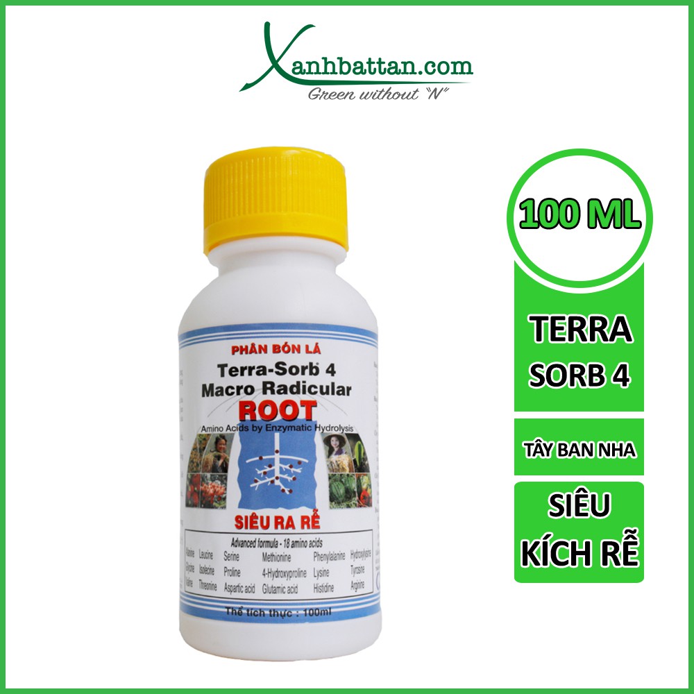 Kích Rễ Lan Terra Sorb 4 Roots - Kích Rễ Tây Ban Nha 100 ml