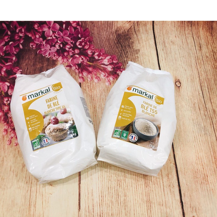 Bột mì đa dụng hữu cơ Markal Pháp 100g - 200g. Date 6/2024 - Sweet Baby House