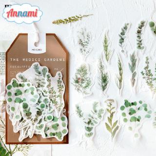 Set 45 Miếng Dán Trang Trí Hình Hoa Phong Cách Vintage
