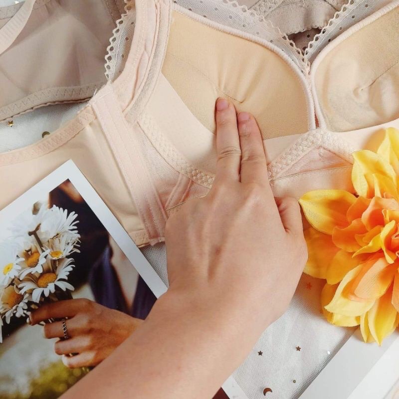 [728] Áo Lót Định Hình Nâng Vừa 2CM Không Gọng - Mút Bông Siêu Mềm - Chất Đẹpcó video thật ạ