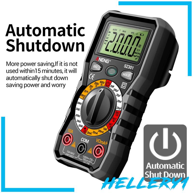 [Hellery1] Máy Kiểm Tra Điện Vạn Năng Kỹ Thuật Số Cho Kiểm Tra Pin Ô Tô