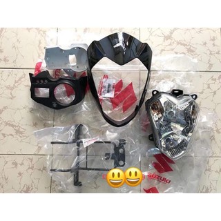 Combo đầu đèn Raider 2006 úp Rai Việt (5 món như hình)