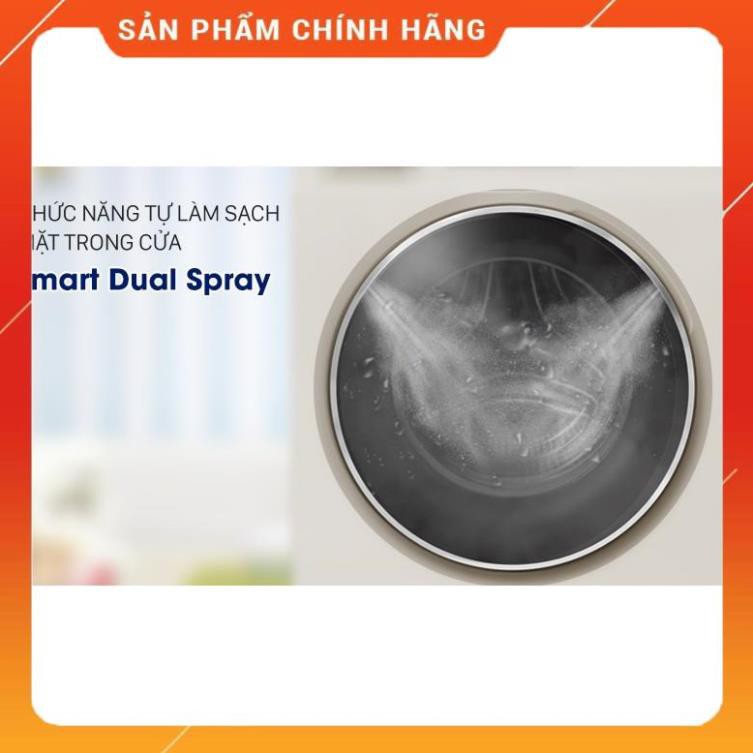 Máy giặt Aqua cửa ngang 8.5 kg màu vàng kim AQD-DD850A.N - ( Chỉ giao khu vực HCM )