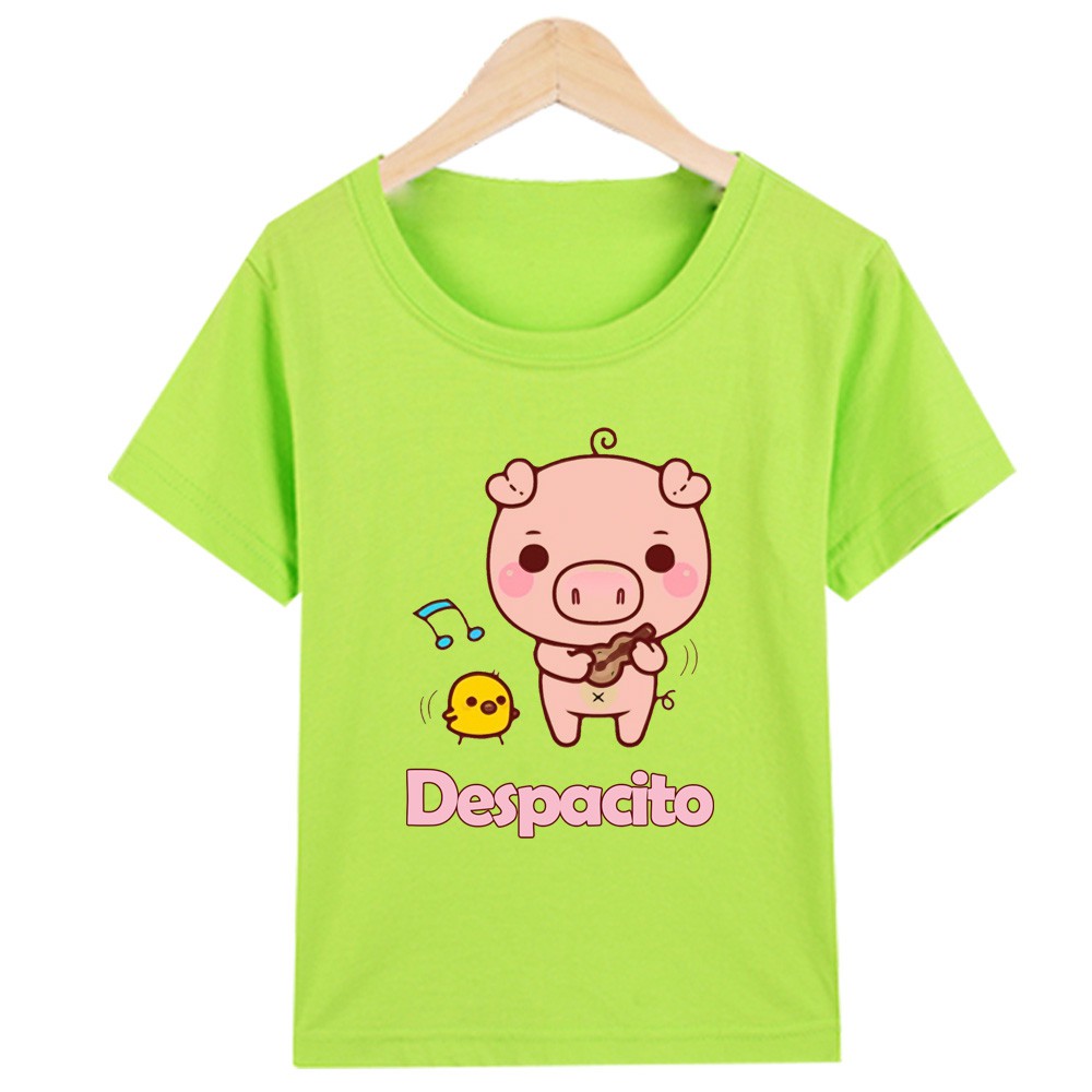 Áo thun nữ tay ngắn in hình Chú Heo Despacito ATNK 1317 | BigBuy360 - bigbuy360.vn