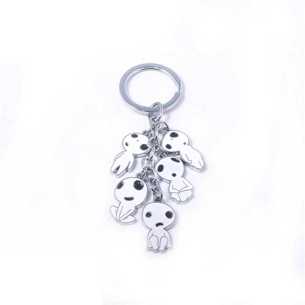 Giá Đỡ Chìa Khóa Xe Hơi / Làm Quà Lưu Niệm Kodama In Hình Công Chúa Mononoke