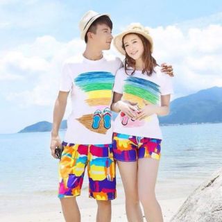Set bộ quần áo ...đồ đôi đi biển xinh lung linh