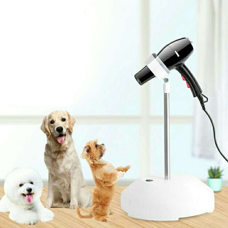 Giá đỡ máy sấy lông thú cưng khung tròn có thể thu gọn sử dụng tiện lợi