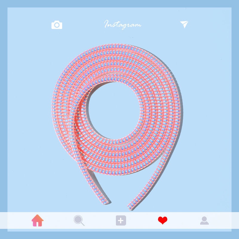 Cuộn Dây Quấn Bảo Vệ Cáp Sạc Và Dây Cáp 1.5M 150cm Tiện Dụng Cho Iphone Samsung Xiaomi