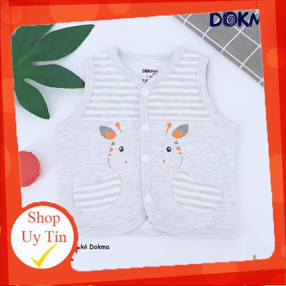 (Giá sốc) Áo gile phối kẻ Dokma ( 3-18m) mã DA 492 (ktsxuan)