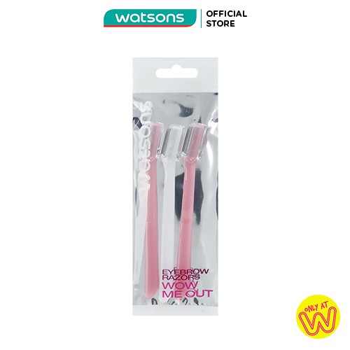 Dao Cạo Lông Mày Watsons (Bộ 3 Cây)