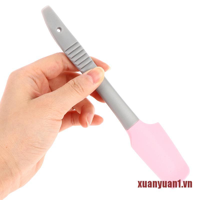 Muỗng Silicone Trộn Kem Làm Bánh Tiện Dụng