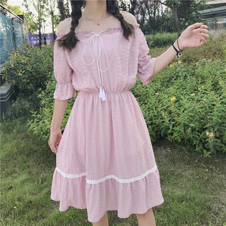 Váy Baby doll Trễ Vai