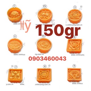 Khuôn bánh Trung thu nhận 150g nhựa cao cấp Vĩnh Trường