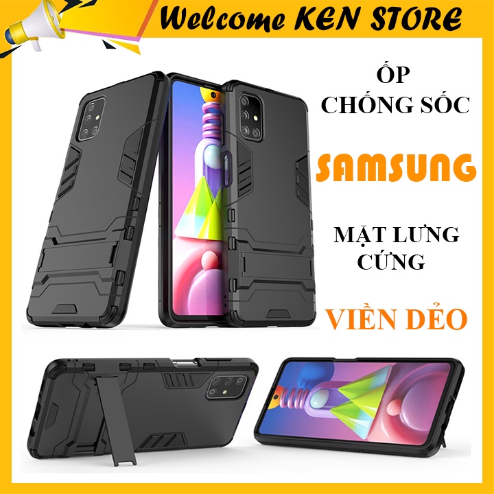 Ốp Lưng SAMSUNG A10 A20 A20S A21s A30 A30S A31 A50 A50S A70 A7 2018 A51 A71 A52 M51 iRon Man chống sốc Bảo Vệ Điện Thoại