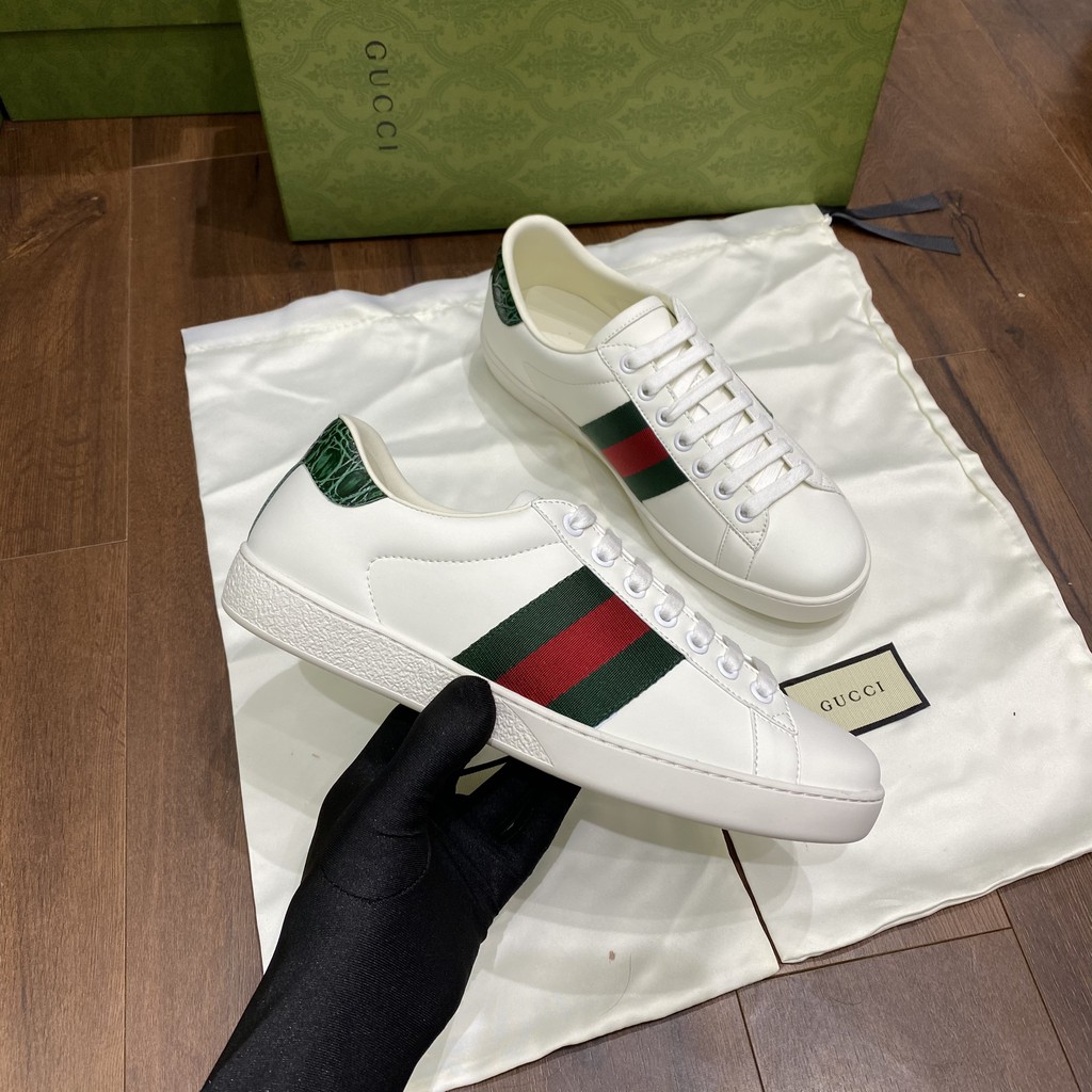 👟HIGH FASHION👟 Giày Sneaker Gucci like Authentic 1-1 on web 2021 fullbox phụ kiện túi thẻ NV HV 38-44