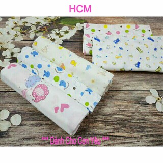 Khăn tắm Xuất Nhật in hình 4 lớp - 2 lớp cho bé