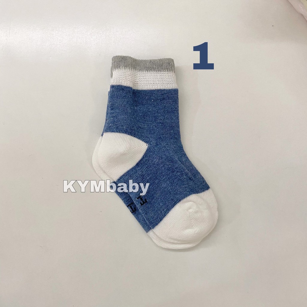 Vớ (Tất) baby sọc cute xanh navy cho bé từ 6M đến 9Y V744