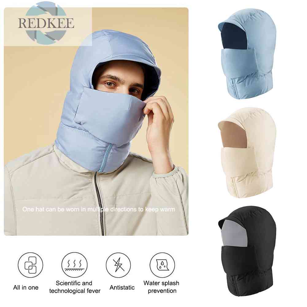 Mũ Trùm Đầu Chống Lạnh Bảo Vệ Tai Khi Đi Xe Máy