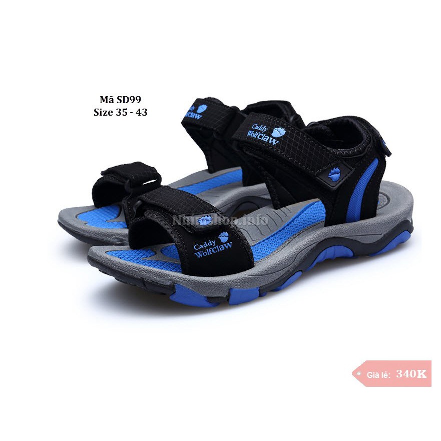 Dép sandal Canddy Wolfclaw cho học sinh hàng xuất Châu Âu SD99