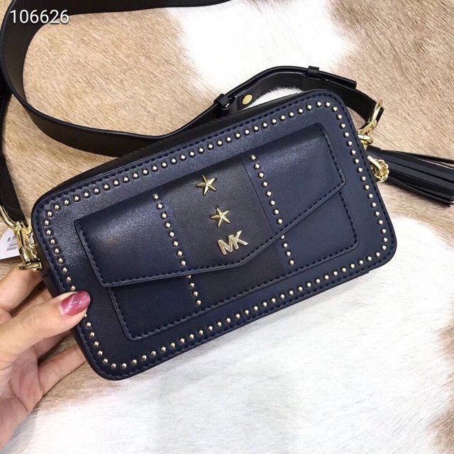 Túi MK Camera Bag - xanh navy