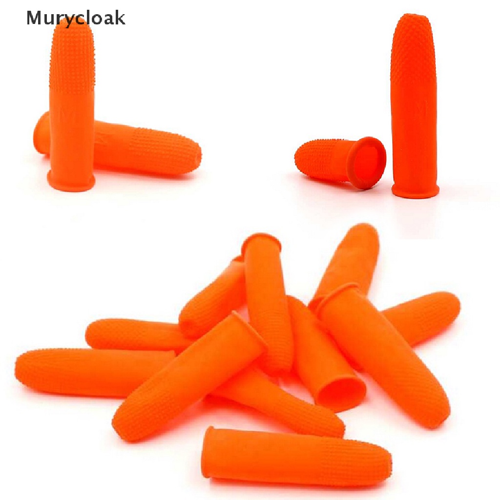 Set 100 Vỏ Bọc Ngón Tay Bằng Cao Su Tự Nhiên
