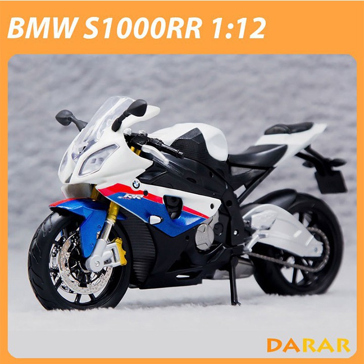 Mô hình xe moto BMW S1000RR Siêu xe Cá Mập