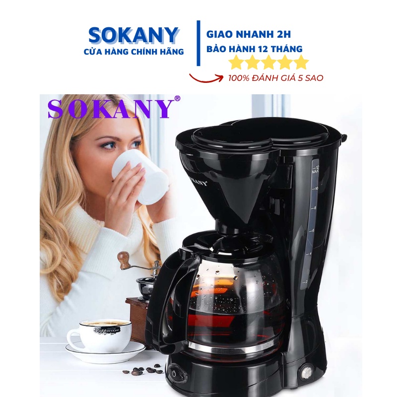 Máy pha cà phê , pha trà tự động SOKANY