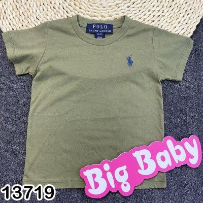 ÁO THUN TRƠN POLO XUẤT XỊN CHO BÉ 3-9T