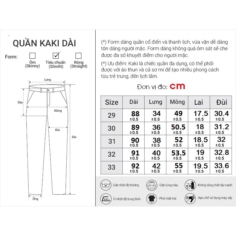 Quần Baggy KaKi Nam Đơn Giản Thời Trang Y2010 Nguyên Bản Ver14 20877 |YaMe|