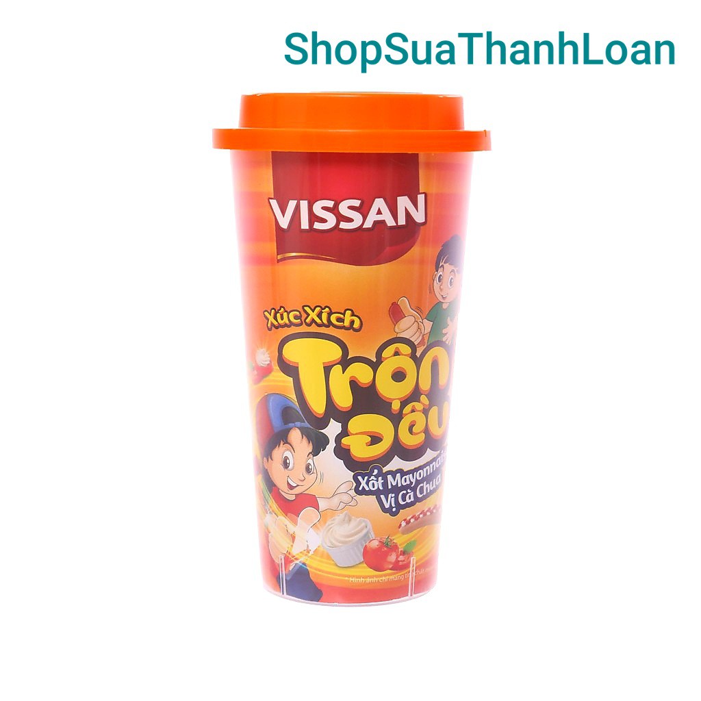 Xúc Xích Lắc Vissan - Ly 49g