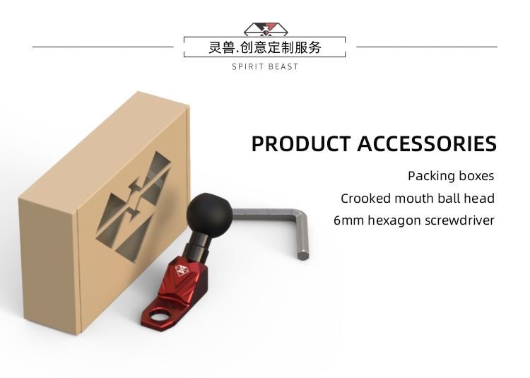 Phụ Kiện Gắn Kính Chiếu Hậu Mở Rộng Cho Xe Mô Tô Honda Yamaha CB650R GSX750