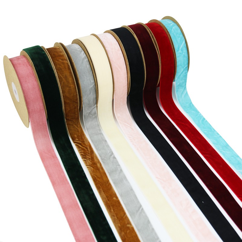 Cuộn Dây Ruy Băng Phối Ren Trang Trí Quà Giáng Sinh Tiện Dụng