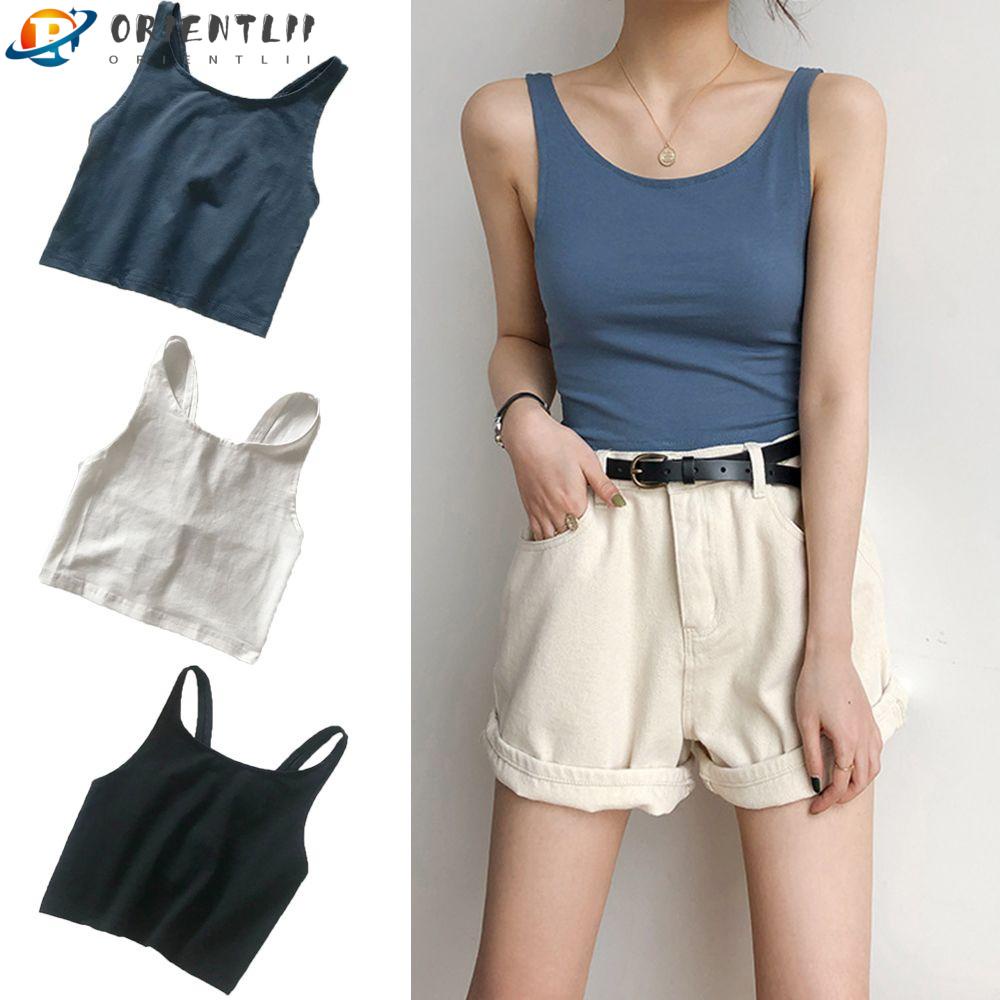 Áo lót thể thao hai dây có mút nâng ngực nhiều màu sắc thời trang cho nữ