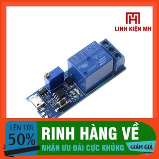 Module relay tạo trễ ne555 - xy018 chuyển mạch điều khiển 5v - 30v